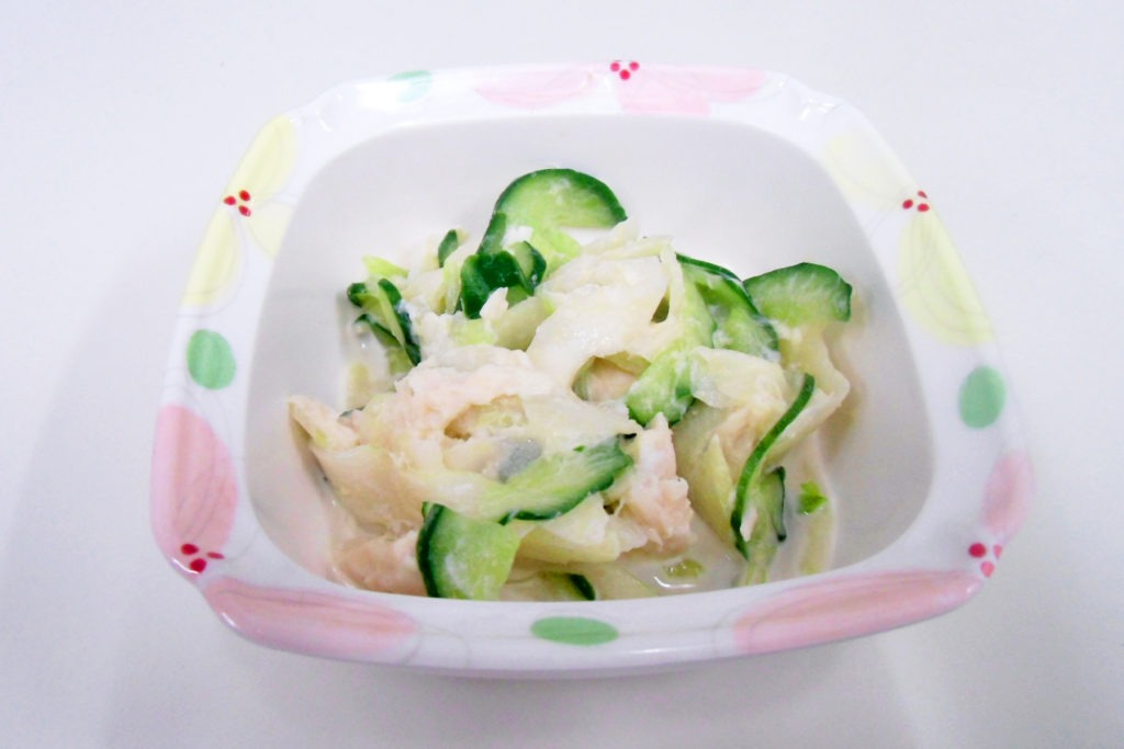 減塩調理レシピ3「鶏肉みそマヨ」